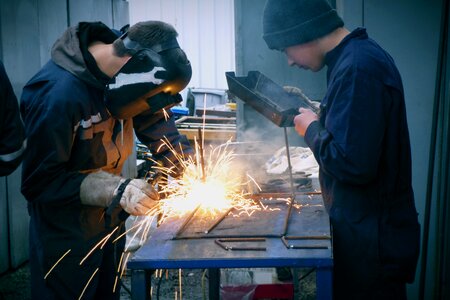 Gloves workshop protection photo