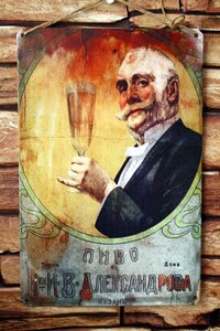 Signs tin beer decor beer signs