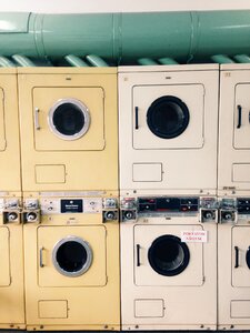 Coin operated washing photo