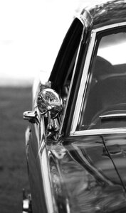 Old classic windshield