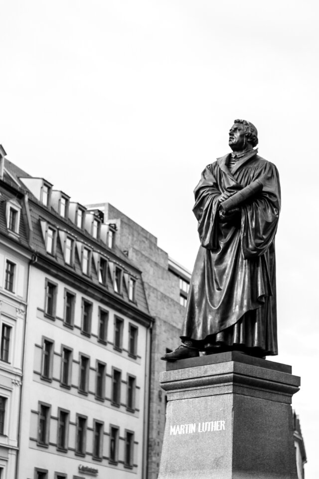 Black and white monument sculpture