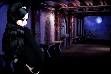 Indoors female dream