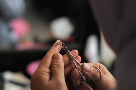 Scissor women business photo