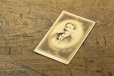 Vintage portrait old picture