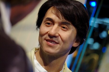 Jackie chan actor a wax dummy