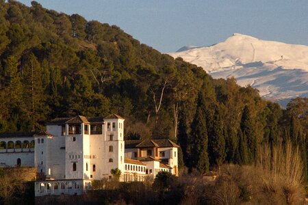 Granada mountain pico-veleta photo