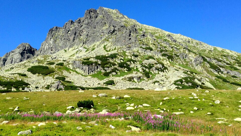 The high tatras landscape nature