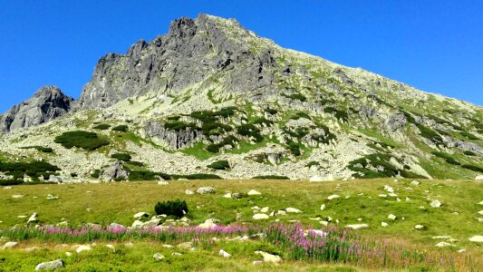 The high tatras landscape nature photo