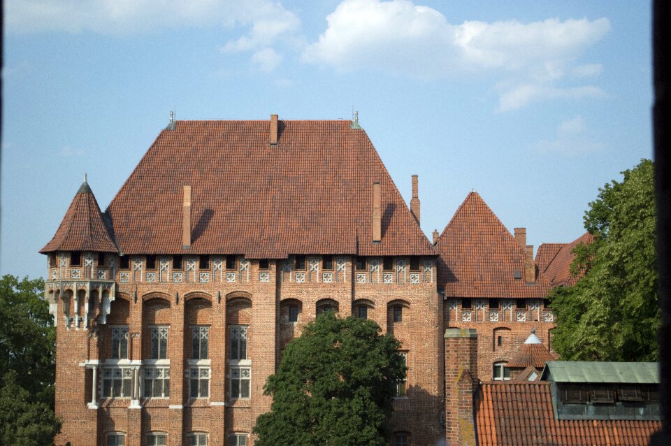 Castle architecture malbork