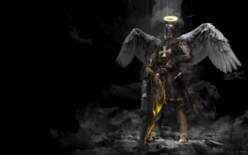 Holy armor background