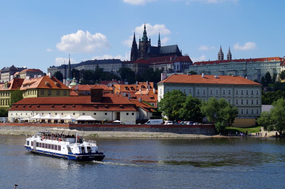 Historical prague castle czech republic