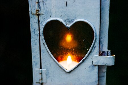 Lock fire candle