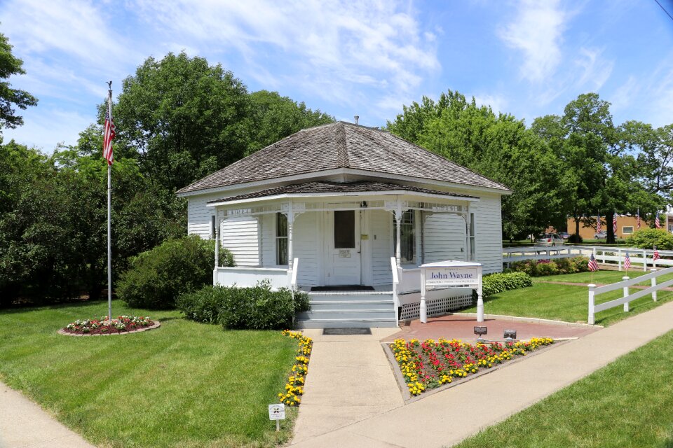 John wayne birthplace history historic