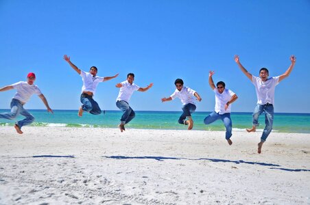 Beach sea blue fun