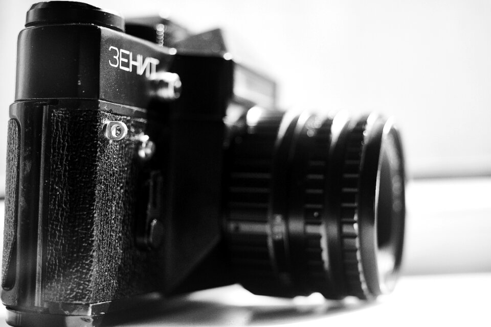 Retro photo journalist