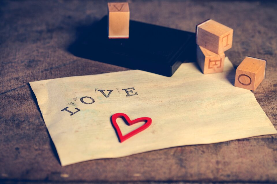 Romantic background heart