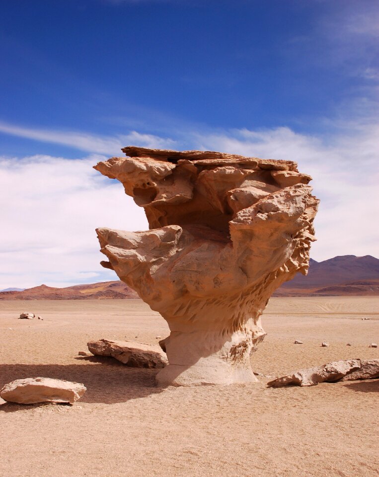 Bolivia laguna desert