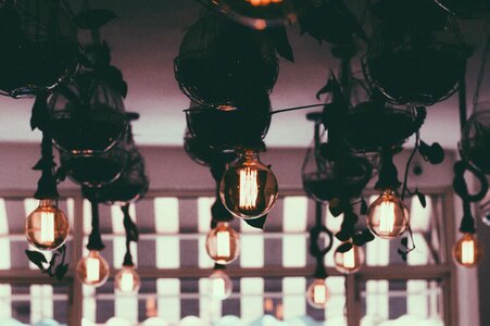 Bulb spark indoor