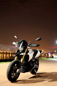 Motorcycles night view ryder