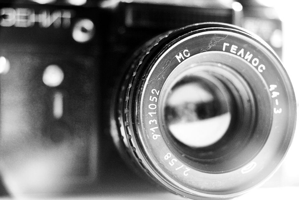 Retro photo journalist