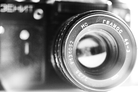 Retro photo journalist