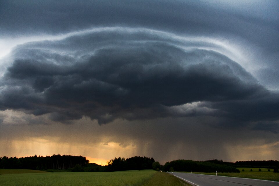 Nature sky rain photo