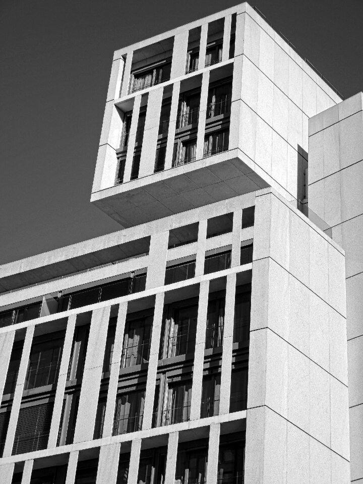 City facade exterior