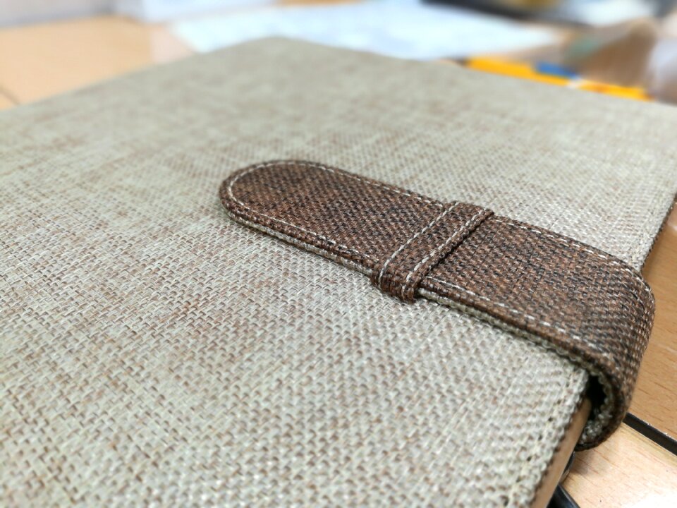 Folder burlap ecological