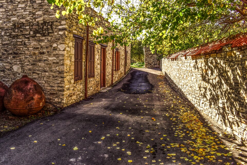 Architecture street autumn