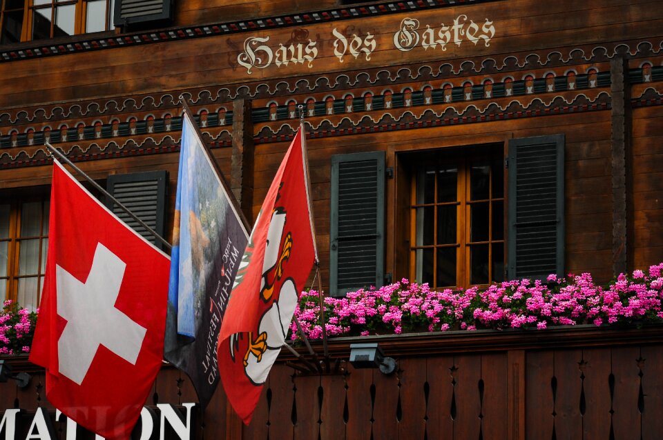 Gstaad tradition traditional house