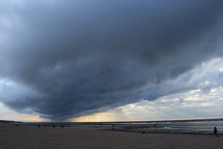 Sky cloudscape seashore