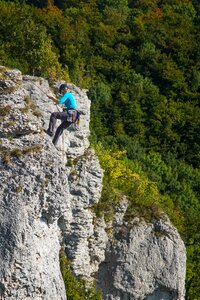 Abseil bergsport climbing rope