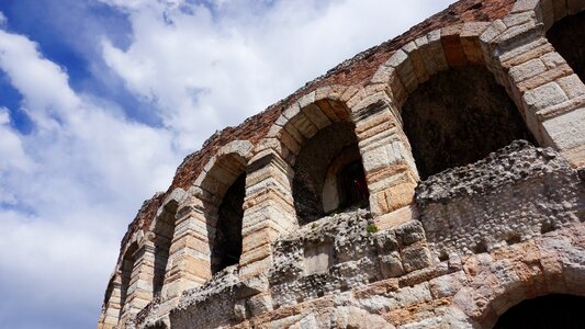 Sand stone facade masonry