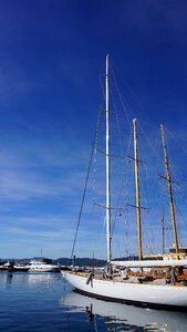 Yacht sailing boats sky