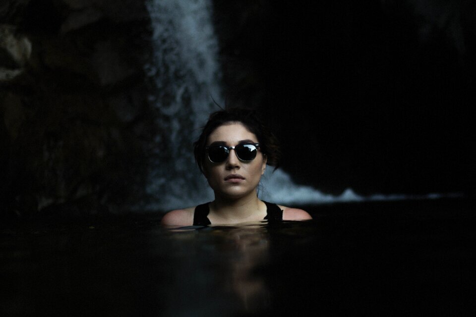 Swimming waterfalls travel
