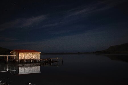 Sea water cottage
