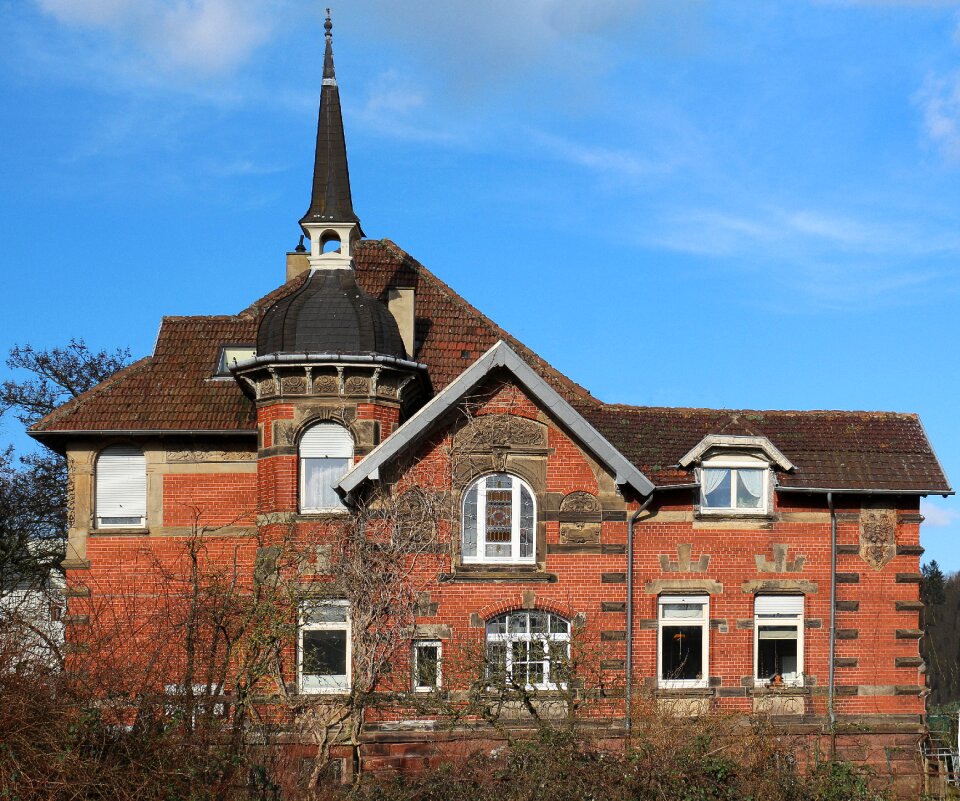 Sky building villa photo