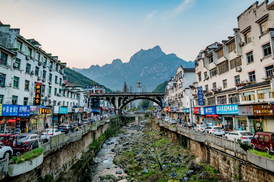 Architecture china mountain