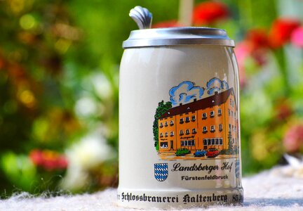 Beaker ceramic beer