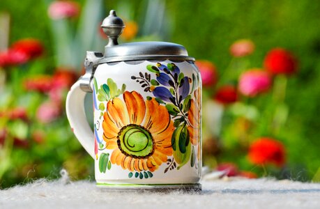 Beaker ceramic beer