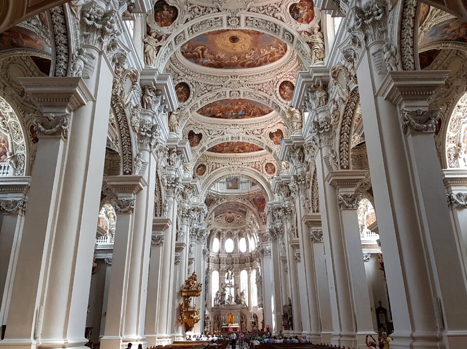 Church architecture symmetrical