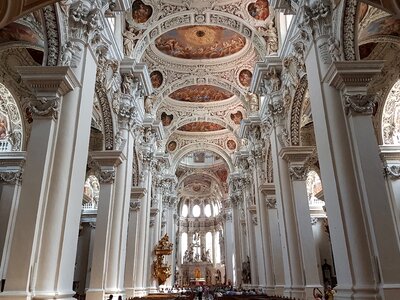 Church architecture symmetrical