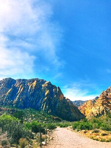 Blue sky summit