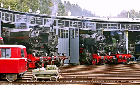 Trolley device truck railway