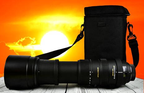 Sigma 150-500mm zoom lens photo