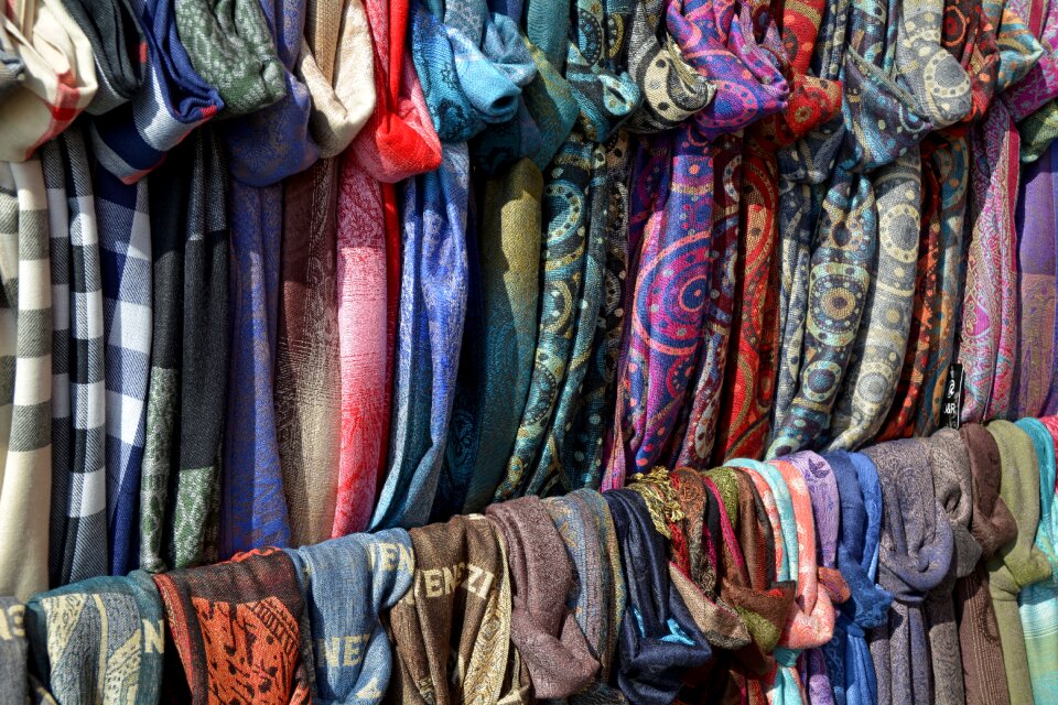 Towels fabric scarves