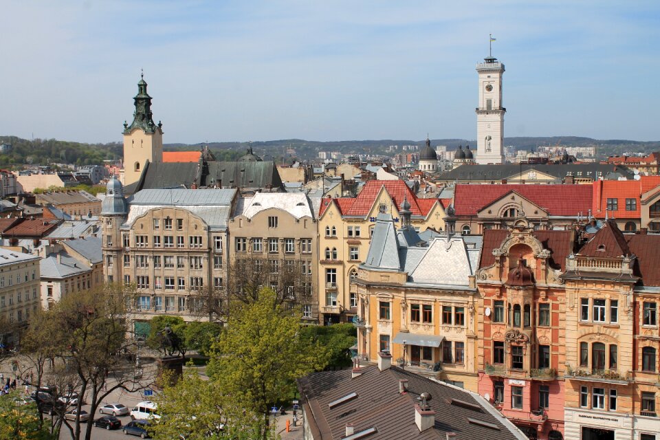 Travel the urban landscape ukraine
