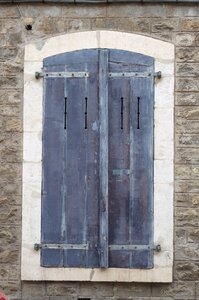 Shutters blue france