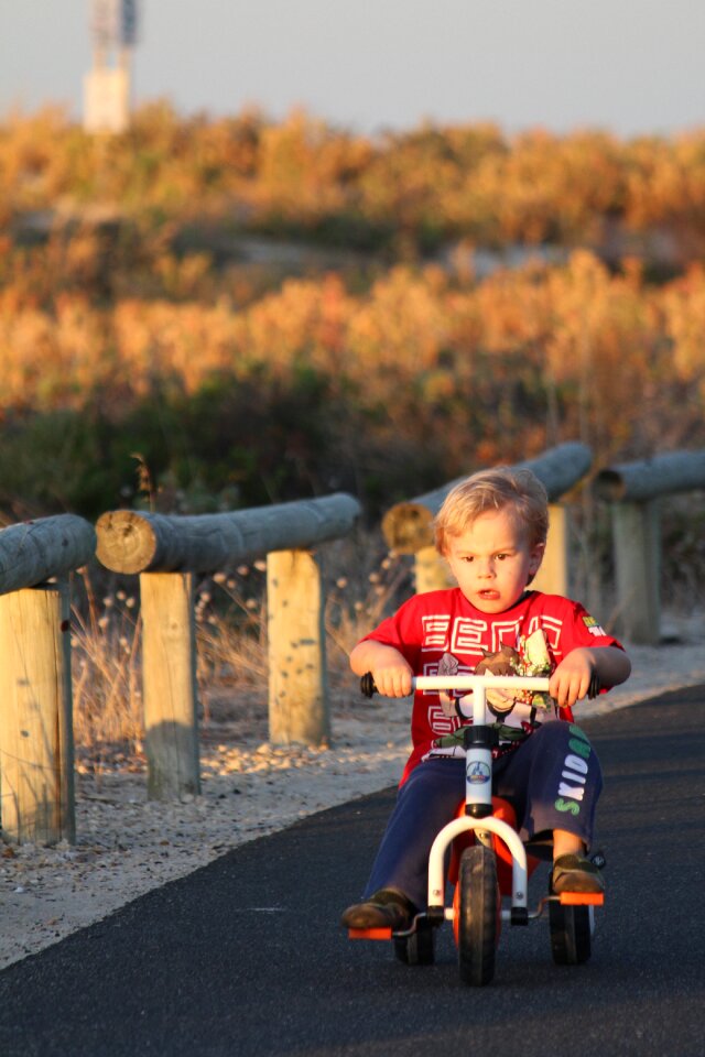 Boy child bike