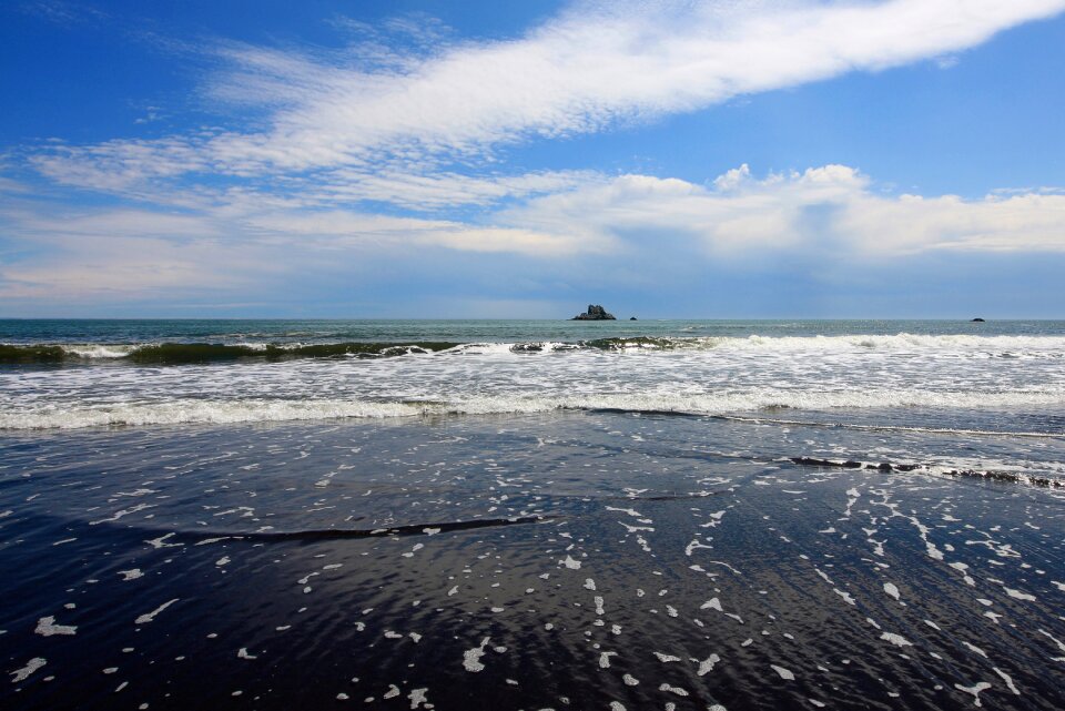 Nature panoramic seascape